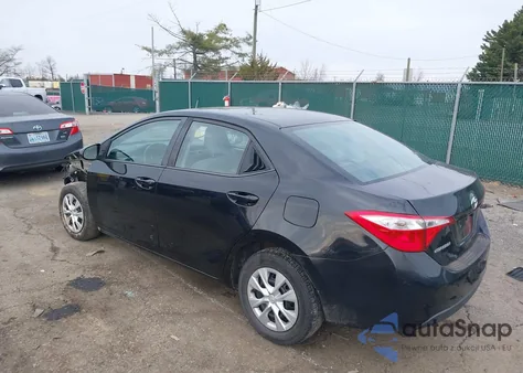 2015 Toyota Corolla L from USA, damaged, VIN 2T1BURHE5FC312587